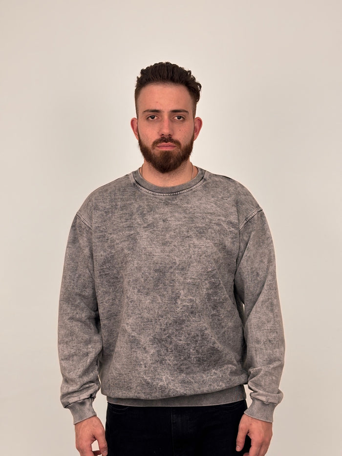Buzo Acid Wash Cuello Redondo BUZOCR-AW