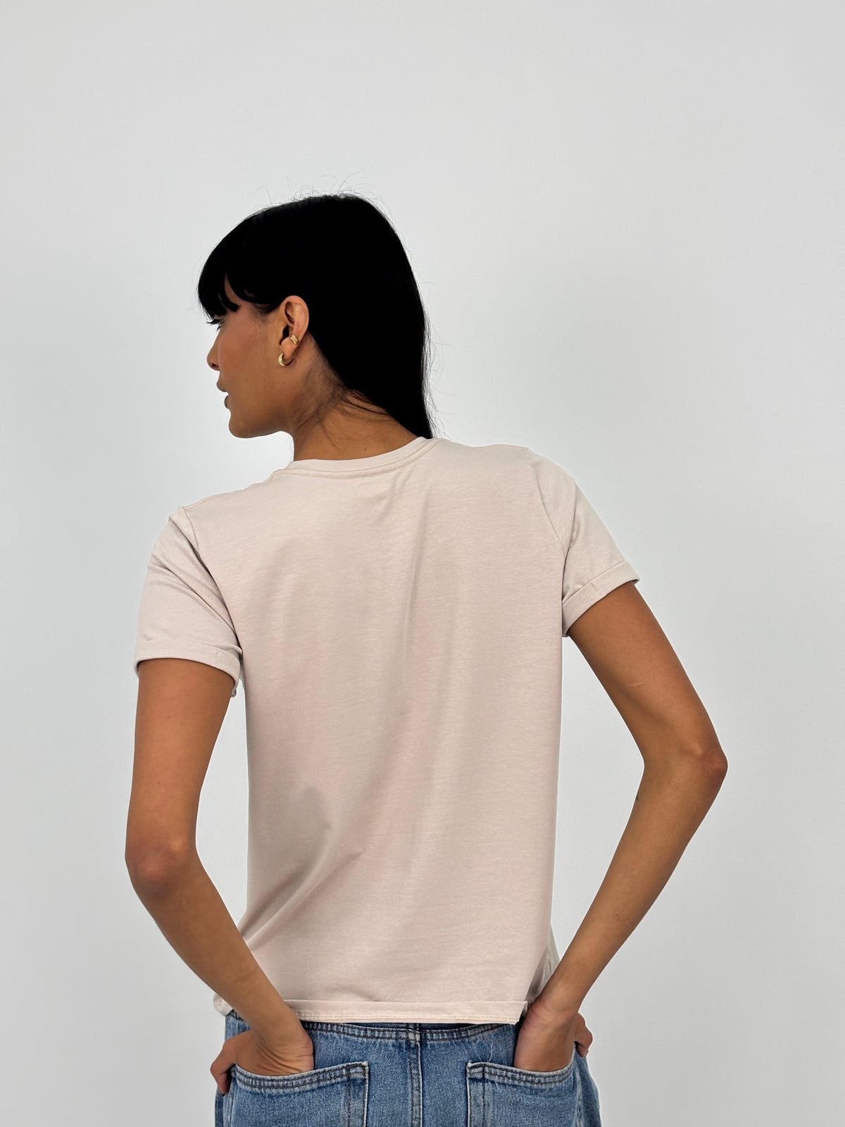 Camiseta Tela Fría Dama blank, color cooper - Tu Prenda