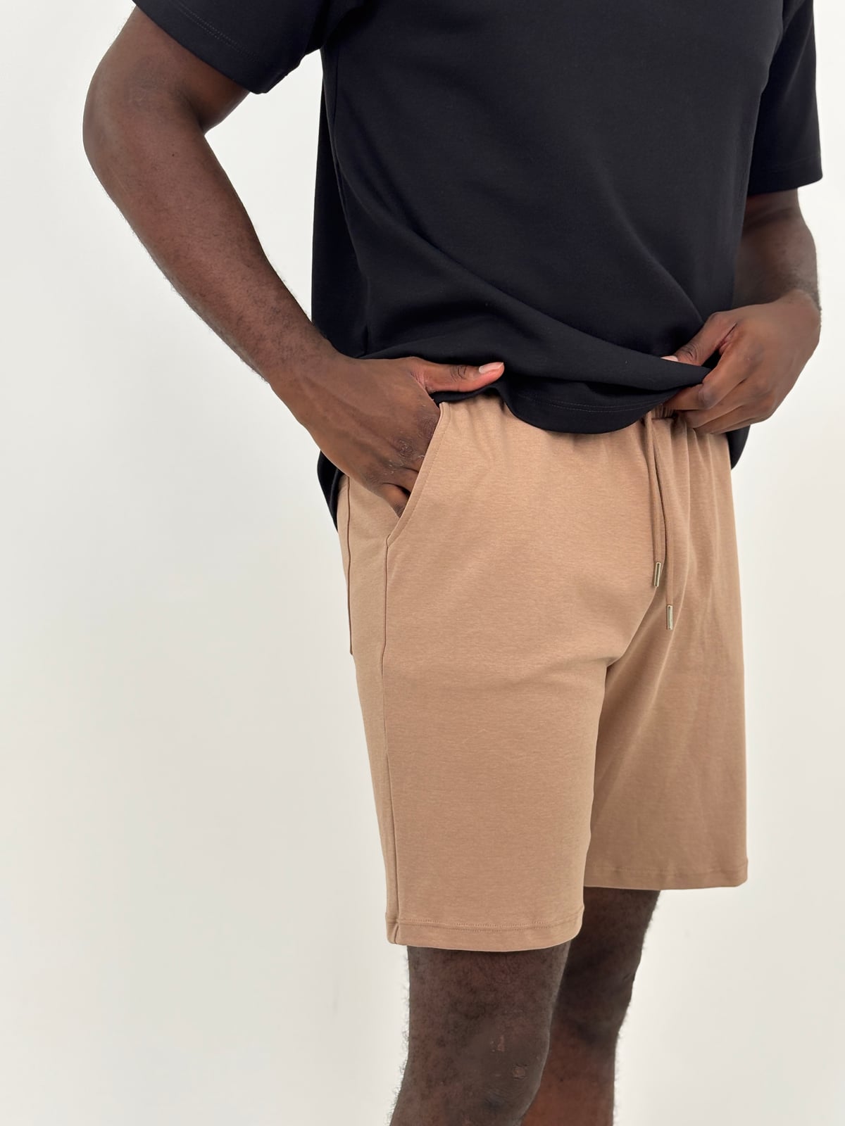 Pantaloneta Qatar Hombre blank, color cooper - Tu Prenda
